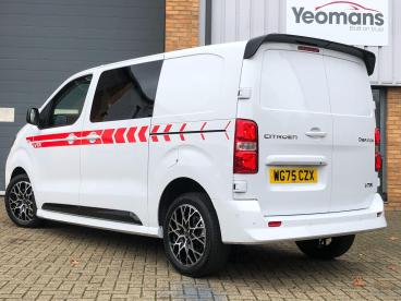 SPOTICAR Citroën Dispatch Van 2.2 Vtr M Crew Van Auto 8 Mwb Euro 6 (s/s) 6dr Used Car - Commercial Vehicle Diesel White - Fareham - 1200557812_2