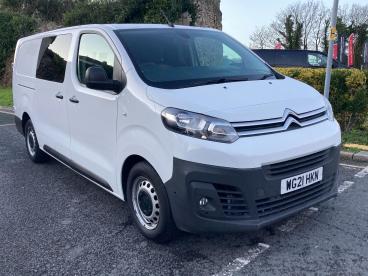 SPOTICAR Citroën Dispatch Van 2.0 Bluehdi 1400 Enterprise Xl Crew Van Lwb Euro 6 Used Car - Commercial Vehicle Diesel White - Plymouth - 1200559249_2