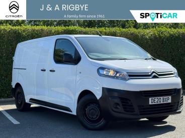 SPOTICAR Citroën Dispatch Van 1.5 Bluehdi 1000 Enterprise M Fwd 2 Euro 6 (s/s) 6 Used Car - Commercial Vehicle Diesel White - Chorley - 1200597194_1