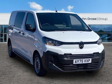 SPOTICAR Citroën Dispatch Van 2.0 Bluehdi Enterprise M Crew Van Mwb Euro 6 6dr Used Car - Commercial Vehicle Diesel White - Ipswich - 100609779_1