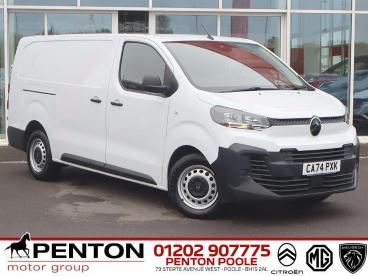SPOTICAR Citroën Dispatch Van 1.5 Bluehdi Enterprise Xl Lwb Euro 6 (s/s) 6dr Used Car - Commercial Vehicle Diesel White - Poole - 1200640535_1