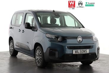 SPOTICAR Citroën Berlingo E-berlingo 52kwh Plus M Auto 5dr (7.4kw Charger) Used Car - Mpv Electric Blue - Epsom - 1200534288_1