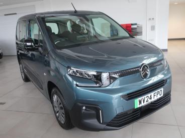 SPOTICAR Citroën Berlingo E-berlingo 52kwh Plus M Auto 5dr (7.4kw Charger) Used Car - Mpv Electric Blue - Near Chipping Sodbury - 1200536846_1