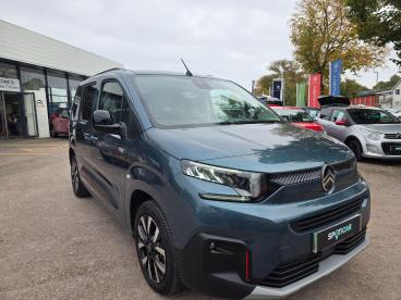 SPOTICAR Citroën Berlingo E-berlingo 52kwh Max M Auto 5dr (7.4kw Charger) Used Car - Mpv Electric Blue - Torquay - 1200548190_1