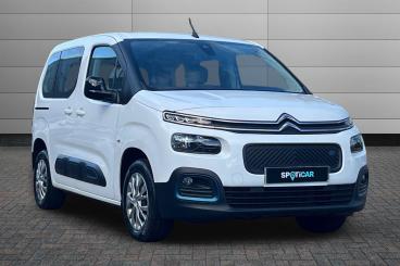 SPOTICAR Citroën Berlingo E-berlingo 50kwh Feel M Auto 5dr (7.4kw Charger) Used Car - Mpv Electric White - Peterborough - 1200558096_1