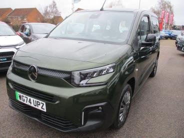 SPOTICAR Citroën Berlingo E-berlingo 52kwh Plus M Auto 5dr (7.4kw Charger) Used Car - Mpv Electric Green - Colchester - 1200559022_3