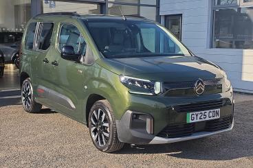 SPOTICAR Citroën Berlingo E-berlingo 52kwh Max M Auto 5dr (7.4kw Charger) Used Car - Mpv Electric Green - Torquay - 1200578117_1