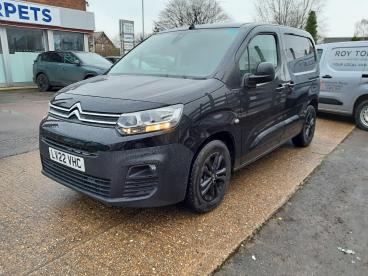 SPOTICAR Citroën Berlingo E-berlingo 800 50kwh Driver M Pro Auto Swb 5dr (7.4kw Charger Used Car - Commercial Vehicle Electric Black - Colchester - 1200583276_4