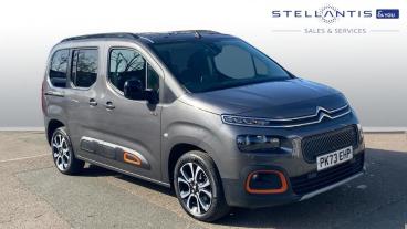 SPOTICAR Citroën Berlingo E-berlingo 50kwh Flair Xtr M Auto 5dr (7.4kw Charger) Used Car - Mpv Electric Grey - Romford - 1200583890_1