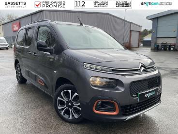 SPOTICAR Citroën Berlingo E-berlingo 50kwh Flair Xtr Xl Auto 5dr (7.4kw Charger) Used Car - Mpv Electric Grey - Camarthen - 1200584251_1