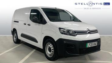 SPOTICAR Citroën Berlingo E-berlingo 750 50kwh Enterprise Edition Xl Auto Lwb 6dr (7.4k Used Car - Commercial Vehicle Electric White - West London - 1200590105_1