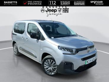 SPOTICAR Citroën Berlingo E-berlingo 52kwh Plus M Auto 5dr (7.4kw Charger) Used Car - Mpv Electric Grey - Swansea - 1200592281_1