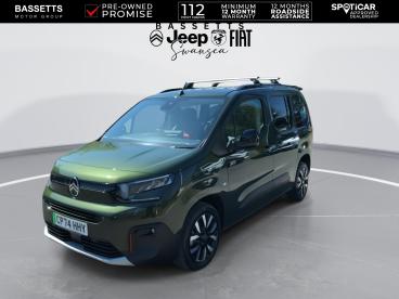 SPOTICAR Citroën Berlingo E-berlingo 52kwh Max M Auto 5dr (7.4kw Charger) Used Car - Mpv Electric Green - Swansea - 1200598143_4