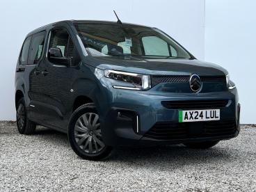 SPOTICAR Citroën Berlingo E-berlingo 52kwh Plus M Auto 5dr (7.4kw Charger) Used Car - Mpv Electric Blue - Preston - 1200599425_1