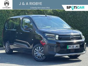 SPOTICAR Citroën Berlingo E-berlingo 52kwh Plus Xl Auto 5dr (7.4kw Charger) Used Car - Mpv Electric Black - Chorley - 1200600669_1