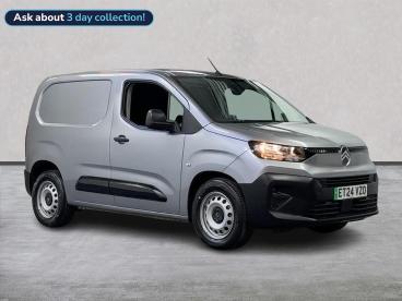 SPOTICAR Citroën Berlingo E-berlingo 52kwh Enterprise M Panel Van Auto Swb 5dr (7.4kw C Used Car - Commercial Vehicle Electric Grey - Belfast - 1200603124_1