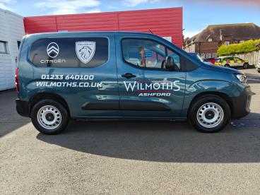 SPOTICAR Citroën Berlingo E-berlingo 52kwh Enterprise Plus M Panel Van Auto Swb 5dr (7. Used Car - Commercial Vehicle Electric Blue - Ashford - 1200603494_2