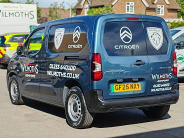 SPOTICAR Citroën Berlingo E-berlingo 52kwh Enterprise Plus M Panel Van Auto Swb 5dr (7. Used Car - Commercial Vehicle Electric Blue - Ashford - 1200603494_5