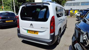 SPOTICAR Citroën Berlingo E-berlingo 50kwh Flair Xtr Xl Auto 5dr (7.4kw Charger) Used Car - Mpv Electric White - Folkestone - 1200609585_4