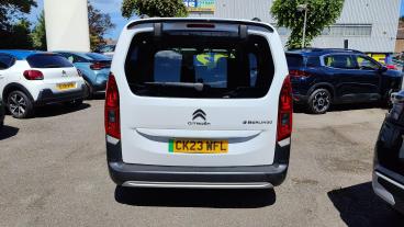 SPOTICAR Citroën Berlingo E-berlingo 50kwh Flair Xtr Xl Auto 5dr (7.4kw Charger) Used Car - Mpv Electric White - Folkestone - 1200609585_5