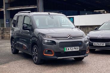 SPOTICAR Citroën Berlingo E-berlingo 50kwh Flair Xtr M Auto 5dr (7.4kw Charger) Used Car - Mpv Electric Grey - Torquay - 1200609809_1