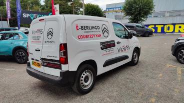 SPOTICAR Citroën Berlingo E-berlingo 52kwh Enterprise M Panel Van Auto Swb 5dr (11kw Ch Used Car - Commercial Vehicle Electric White - Folkestone - 1200618449_4