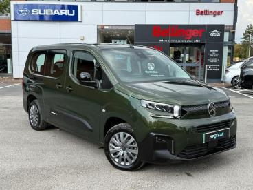 SPOTICAR Citroën Berlingo E-berlingo 52kwh Plus Xl Auto 5dr (11kw Charger) Used Car - Mpv Electric Green - Wantage - 1200629614_1