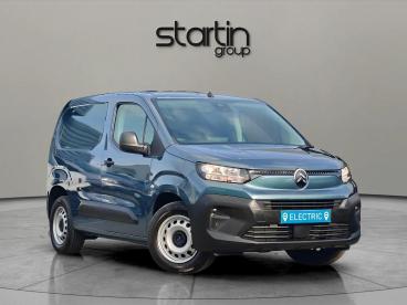 SPOTICAR Citroën Berlingo E-berlingo 52kwh Enterprise M Panel Van Auto Swb 5dr (11kw Ch Used Car - Commercial Vehicle Electric Blue - Worcester - 1200633118_1
