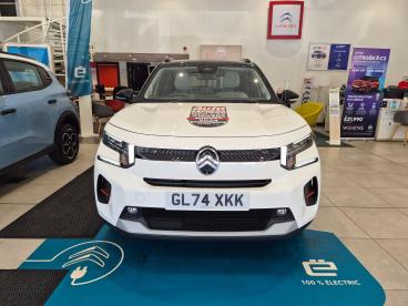 SPOTICAR Citroën C3 E-c3 Standard Range 44kwh Max Auto 5dr (7.4kw Charger) Used Car - Hatchback Electric White - Folkestone - 1200527205_2