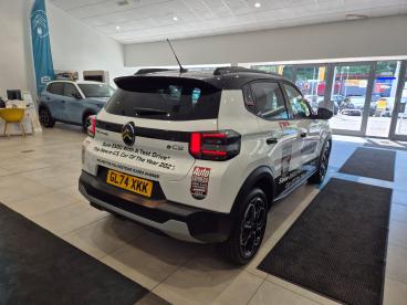 SPOTICAR Citroën C3 E-c3 Standard Range 44kwh Max Auto 5dr (7.4kw Charger) Used Car - Hatchback Electric White - Folkestone - 1200527205_4