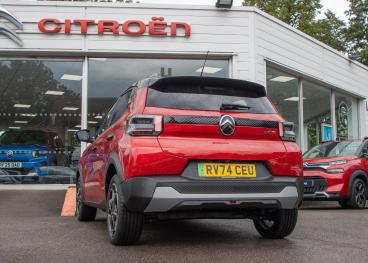 SPOTICAR Citroën C3 E-c3 Standard Range 44kwh Max Auto 5dr (7.4kw Charger) Used Car - Hatchback Electric Red - Aldershot - 1200531778_5