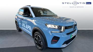 SPOTICAR Citroën C3 E-c3 Standard Range 44kwh Plus Auto 5dr (7.4kw Charger) Used Car - Hatchback Electric Blue - Sale - 1200544525_1