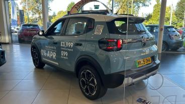 SPOTICAR Citroën C3 E-c3 Standard Range 44kwh Plus Auto 5dr (7.4kw Charger) Used Car - Hatchback Electric Blue - Sale - 1200544525_5