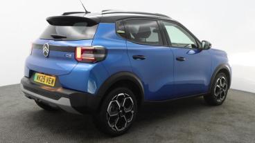 SPOTICAR Citroën C3 E-c3 Standard Range 44kwh Max Auto 5dr (7.4kw Charger) Used Car - Hatchback Electric Blue - Truro - 1200548864_3