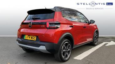 SPOTICAR Citroën C3 E-c3 Standard Range 44kwh Max Auto 5dr (7.4kw Charger) Used Car - Hatchback Electric Red - Walton On Thames - 1200552490_3