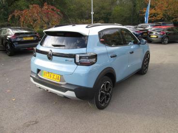 SPOTICAR Citroën C3 E-c3 Standard Range 44kwh Max Auto 5dr (7.4kw Charger) Used Car - Hatchback Electric Blue - Wokingham - 1200554282_3