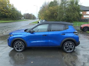 SPOTICAR Citroën C3 E-c3 Standard Range 44kwh Max Auto 5dr (7.4kw Charger) Used Car - Hatchback Electric Blue - Swansea - 1200557553_4