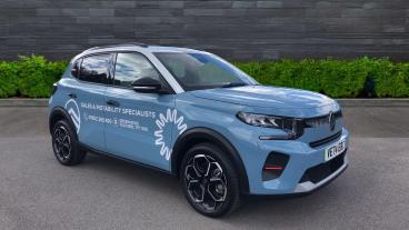 SPOTICAR Citroën C3 E-c3 Standard Range 44kwh Max Auto 5dr (7.4kw Charger) Used Car - Hatchback Electric Blue - Telford - 1200558686_1