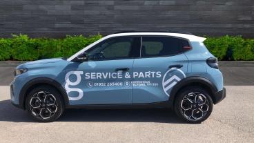 SPOTICAR Citroën C3 E-c3 Standard Range 44kwh Max Auto 5dr (7.4kw Charger) Used Car - Hatchback Electric Blue - Telford - 1200558686_3