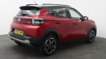 SPOTICAR Citroën C3 E-c3 Standard Range 44kwh Max Auto 5dr (7.4kw Charger) Used Car - Hatchback Electric Red - Truro - 1200563163_3