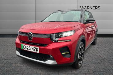 SPOTICAR Citroën C3 E-c3 Standard Range 44kwh Max Auto 5dr (7.4kw Charger) Used Car - Hatchback Electric Red - Tewkesbury - 1200571817_2