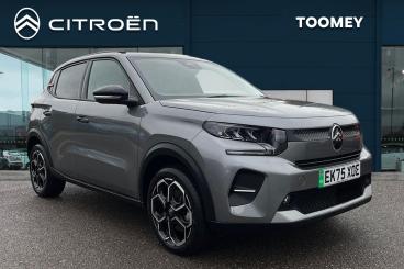 SPOTICAR Citroën C3 E-c3 Standard Range 44kwh Max Auto 5dr (7.4kw Charger) Used Car - Hatchback Electric Grey - Basildon - 1200572336_1