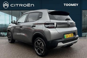 SPOTICAR Citroën C3 E-c3 Standard Range 44kwh Max Auto 5dr (7.4kw Charger) Used Car - Hatchback Electric Grey - Basildon - 1200572336_3