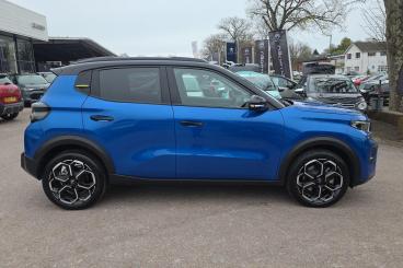 SPOTICAR Citroën C3 E-c3 Standard Range 44kwh Max Auto 5dr (7.4kw Charger) Used Car - Hatchback Electric Blue - Torquay - 1200591302_2