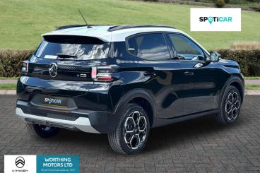 SPOTICAR Citroën C3 E-c3 Standard Range 44kwh Max Auto 5dr (7.4kw Charger) Used Car - Hatchback Electric Black - Worthing - 1200596369_3