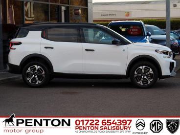 SPOTICAR Citroën C3 E-c3 Standard Range 44kwh Max Auto 5dr (7.4kw Charger) Used Car - Hatchback Electric White - Salisbury - 1200609611_3