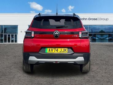 SPOTICAR Citroën C3 E-c3 Standard Range 44kwh Max Auto 5dr (7.4kw Charger) Used Car - Hatchback Electric Red - Ipswich - 100619141_4