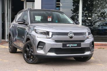 SPOTICAR Citroën C3 E-c3 Standard Range 44kwh Plus Auto 5dr (11kw Charger) Used Car - Hatchback Electric Grey - Bulkington - 1200623052_1