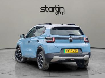 SPOTICAR Citroën C3 E-c3 Standard Range 44kwh Max Auto 5dr (11kw Charger) Used Car - Hatchback Electric Blue - Worcester - 1200631049_5