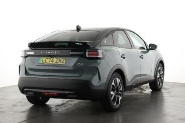 SPOTICAR Citroën C4 E-c4 Extended Range 54kwh Max Auto 5dr (7.4kw Charger) Used Car - Hatchback Electric Green - Epsom - 1200534277_3